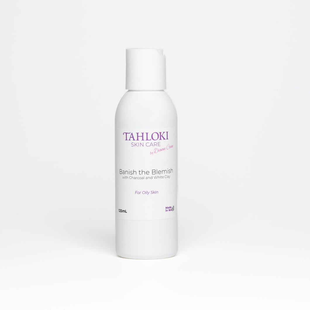 Banish The Blemish Foaming Face Cleanser 125ml (Charcoal & White Clay)
